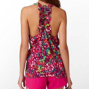 Lily Pulitzer Racerback tank in Wild Confetti